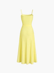 Aiertu - Rib Midi Sundress Aiertu