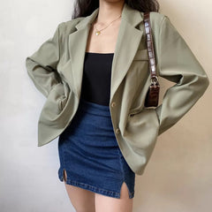Aiertu - Manhattan Minimalist Blazer - new trend inspo - trashy outfits - dinner outfits Aiertu