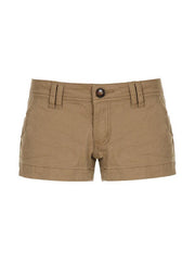 Aiertu -Vintage Basic Low-Waist Denim Shorts aiertu
