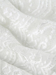 Aiertu -Lace Solid Multi-Layered Cake Skirt aiertu