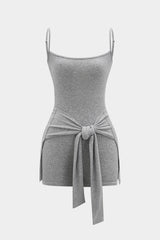 Aiertu -Sleeveless Slip Strappy Mini Dress aiertu