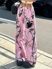 Aiertu -Vintage Dopamine Graffiti Casual Pants aiertu