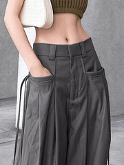 Aiertu -Vintage Y2K Straight-Leg Pants aiertu
