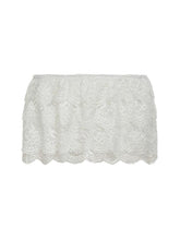 Aiertu -Lace Solid Multi-Layered Cake Skirt aiertu