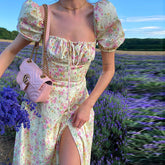 Aiertu - Summer Floral Print Dress Aiertu