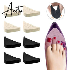 2pairs Adjustment High Heel Toe Plug Insert Shoe Big Shoes Toe Front Filler Cushion Pain Relief Protector Women Shoe Accessories Aiertu
