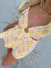 Aiertu O ring short sleeve dress shopify