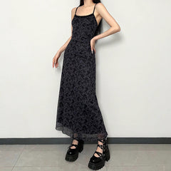 Aiertu - Generous Collar Sexy Slim Maxi Dress Aiertu