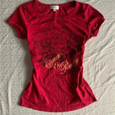 Aiertu Luxuru High End American Vintage Letter Print Shirt Harajuku Summer All Match Women O Neck Short Sleeve Cloth Y2k Aesthetic Tee Aiertu