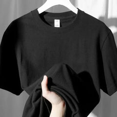 Aiertu - Summer Pure Cotton Women Top Short Sleeved Spring and Autumn Inner Matching Loose Bottomed Shirt Korean Shoulder White T-shirt Aiertu