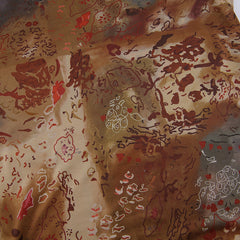 Aiertu - Street Spice Retro Floral Flared Sleeve Dress Aiertu