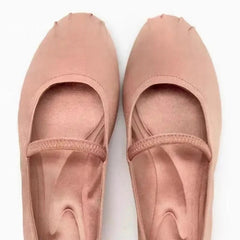 Aiertu - Designer Women Mary Jane Shoes Soft Sole Casual Outdoor Autumn High Quality Silk Shallow Ladies Ballet Flats Zapatos Mujer Aiertu