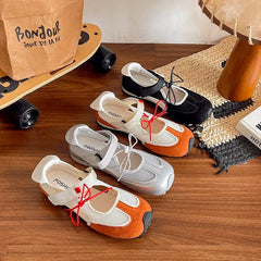 Aiertu - Women Shoes Sneakers Casual Flats Canvas Shoes Lace Up Summer Trend Dress Zapatos Mujer Breathable Shallow New Ladies Shoes Aiertu