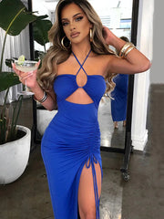 Aiertu Sleeveless Sexy Female Midi Backless Dresses Slim Night Club Party Women's Dress Bodycon Vestidos Elegantes Para Mujer Aiertu