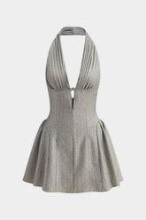 Aiertu V-Neck Sleeveless Mini Dress Aiertu