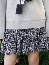 Aiertu - Floral Print Mini Skirts For Women Summer Korean Fashion High Waist A-line Faldas Vintage Casual Chic Short Skirt 2026 New Aiertu