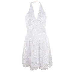 Aiertu - Summer Hot Style Sexy V-neck Halter Dress Aiertu