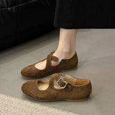 Aiertu - Leopard Marie Janes Shoes Flats Sandals Women Sneakers Casual Loafers Summer Trend Shallow Suede Zapatillas De Mujer Dress Aiertu