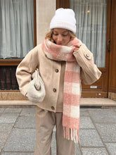 Aiertu - Fashion Single Breasted Lapel Collar Woolen Coat Women Long Sleeve Short Autumn Winter Jacket 2026 Female Elegant Chic Outerwear Aiertu