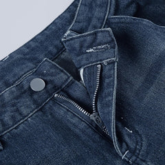 Aiertu - Y2K Women Basic Straight Jeans Vintage 2000s Fashion Casual Harajuku Denim Pants Streetwear Spring Outfits Ladies Aiertu