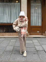 Aiertu - Fashion Single Breasted Lapel Collar Woolen Coat Women Long Sleeve Short Autumn Winter Jacket 2026 Female Elegant Chic Outerwear Aiertu