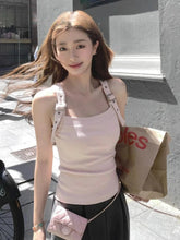 Aiertu Streetwear Vintage Fairy Solid Backless Tank Tops 2025 Summer Women Y2k Aesthetic Cropped Camisole Harajuku Grunge Bodycon Tanks Aiertu