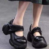 Aiertu - New High Heel Women's Sandals Lace-up Platform Shoes Casual Fashion Women's Shoes High Heels Mary Jane Shoes Aiertu