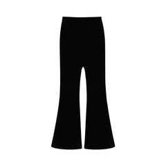 Aiertu egirl style Velvet Winter Velvet Set Extra Thick Velvet Flared Pants aiertu