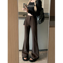 Aiertu joker costume female outfit Autumn Casual Pants Suit Pants Women's Micro Horn Slimming Slim Mop Pants aiertu