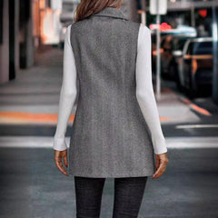 Aiertu fall outfit women Elegant Women's Vest Summer Fashion Suit Sleeveless Jacket aiertu