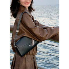 Aiertu y2k outfits French Style Small Leather Coat Suit Women's Autumn Shanggao Ji Sense Loose Jacket Jacket Skirt Two-Piece Suit aiertu