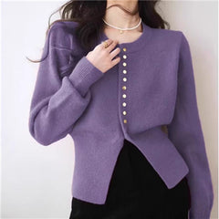 Aiertu going out outfits Knitwear Women's Autumn and Winter New Sweater Bottoming Shirt Women's Waist Chic Knitted Top aiertu