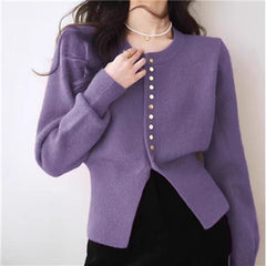 Aiertu going out outfits Knitwear Women's Autumn and Winter New Sweater Bottoming Shirt Women's Waist Chic Knitted Top aiertu