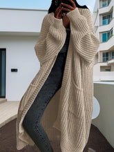 Aiertu comfy outfits winter Autumn and Winter Lazy Style Long Sweater Coat Women's Loose Bottoming Long Sleeve Knitted Cardigan aiertu