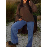 Aiertu dress to impress outfits Autumn and Winter Loose Sweater Sweater Top aiertu