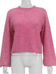 AIERTU - Lace-Up Backless Sweater Pullover For Women Sexy Long Sleeve Fashion Turtleneck Loose Bandage High Street Camisola Top New Aiertu