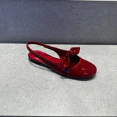 AIERTU - New Women's Shoes Exquisite French Flat Bottom Sandals for Woman Fashion Round Head Casual Shoes Designer Shoes Sandalias Mujer Aiertu