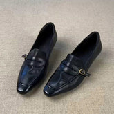AIERTU - Fashion Womens Shoes Retro Luxury Genuine Leather Loafers for Woman Classic Britain Casual Shoes Designer Shoes Zapatos De Mujer Aiertu