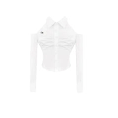 Aiertu Woman Hot Girl College Style Suit White Shirt + Harajuku High Waist Y2k Mini Dress Club Party Dress Korean Fashion Sexy Suit aiertu