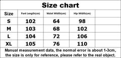 Aiertu Black Women Jeans Vintage High Waist Chic American Fashion Streetwear Wide Leg Jean Female Trouser Printing Baggy Denim Pants Aiertu