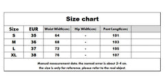 Aiertu Women's Black Gothic Baggy Cargo Jeans with Star Harajuku Y2k 90s Aesthetic Denim Trousers Emo 2000s Jean Pants Vintage Clothes Aiertu
