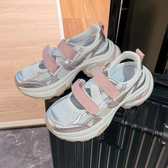 Aiertu Back to school Women's Sneakers 2024 trend summer New Ladies Casual Training Shoes for Woman platform sneakers mesh breathable jogging sandals Aiertu