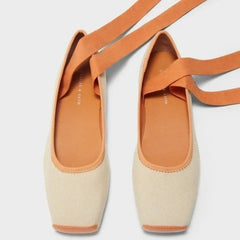 Aiertu Women's Ballet Flats Shoes Woman Spring Summer Casual Sneakers Sandals Fashion Sabot Barefoot Ballerina Comfortable Elegant Aiertu