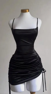 Aiertu DRESS TO IMPRESS 2024 Dress Summer High Sense Lace-up Sexy Halter Spice Bag Hip Skirt aiertu