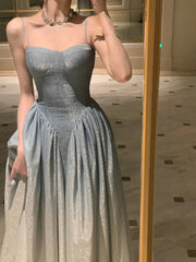 Aiertu Summer Party Sexy Strap Dress Women Sleeveless Casual Formal Midi Dress Female Elegant Vintage One Piece Dress Korean Sweet Aiertu