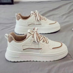 Aiertu Designer Platform Running Sneakers Women Tennis Shoes Woman Walking Chunky Sneakers White Casual Slip on Vulcanized Shoes Aiertu