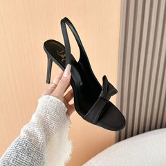 AIERTU - New Women Shoes Elegant French High Heeled Sandals for Woman Exquisite Round Head Casual Shoes Designer Shoes Sandalias De Mujer Aiertu