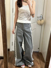 Aiertu Y2k Vintage Lace Suit Pants Patchwork Woman Baggy Slacks Oversized Korean Style Elegant Office Trousers Old Money Spring Aiertu