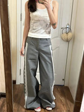 Aiertu Y2k Vintage Lace Suit Pants Patchwork Woman Baggy Slacks Oversized Korean Style Elegant Office Trousers Old Money Spring Aiertu