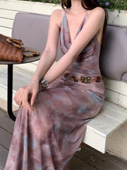 Aiertu Spaghetti Strap Elegant Bodycon Women Summer Dress New Sleeveless Casual Slim Party Birthday Beach Vestidos Female Clothes Mujer Aiertu